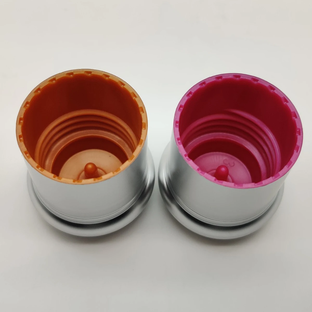 24/415 20/415 Electroplating Silver Golden Mushroom Cap Cosmetic Bottle Lids Mushroom Cover Custom Color