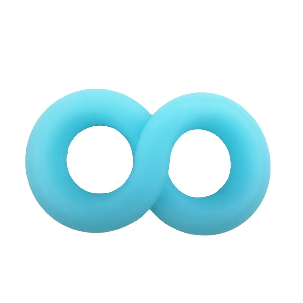 Can glow in the dark liquid silicone cock and ball ring sex toy for man