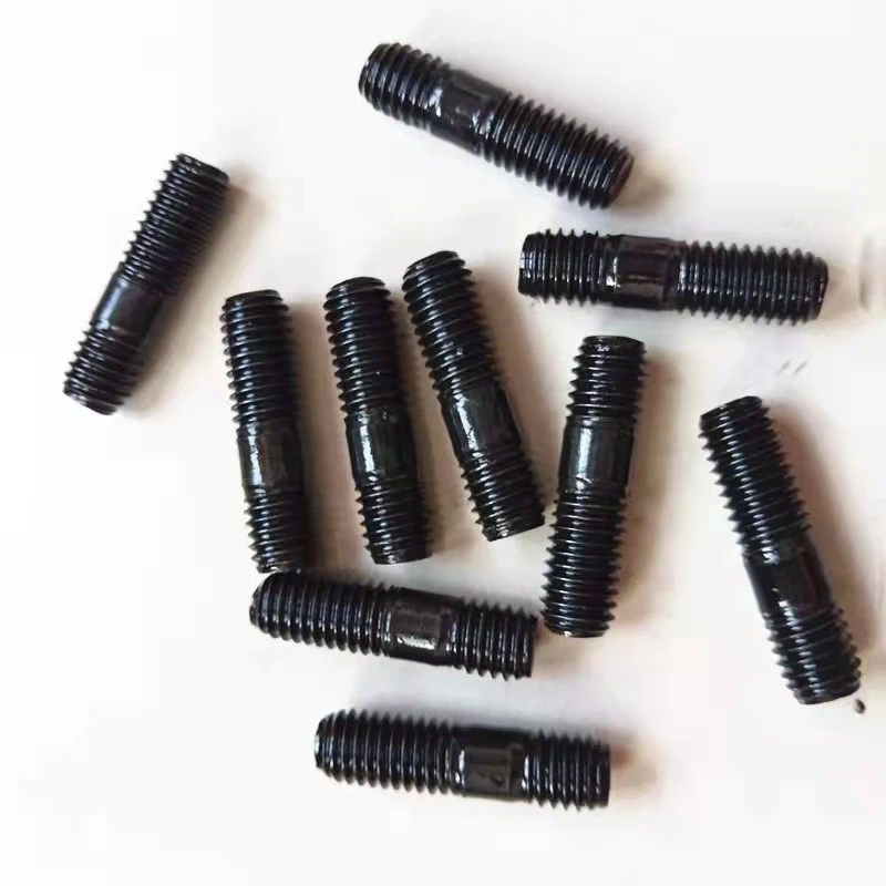 Factory Direct Sale High Quality Custom Carbon Steel Grade 4.8/8.8 Double End Stud Bolts