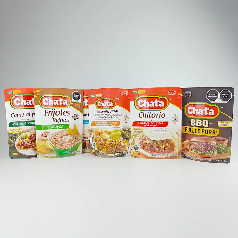 factory custom high quality food grade factory custom recyclable material  recycled retort pouch