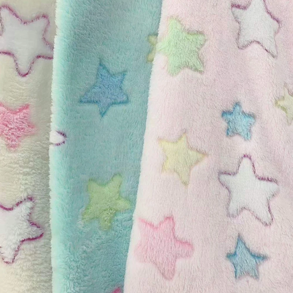 Flannel fabric brush desgin oeko certification polyester blanket fabric choose from a variety of soft Plush fabric