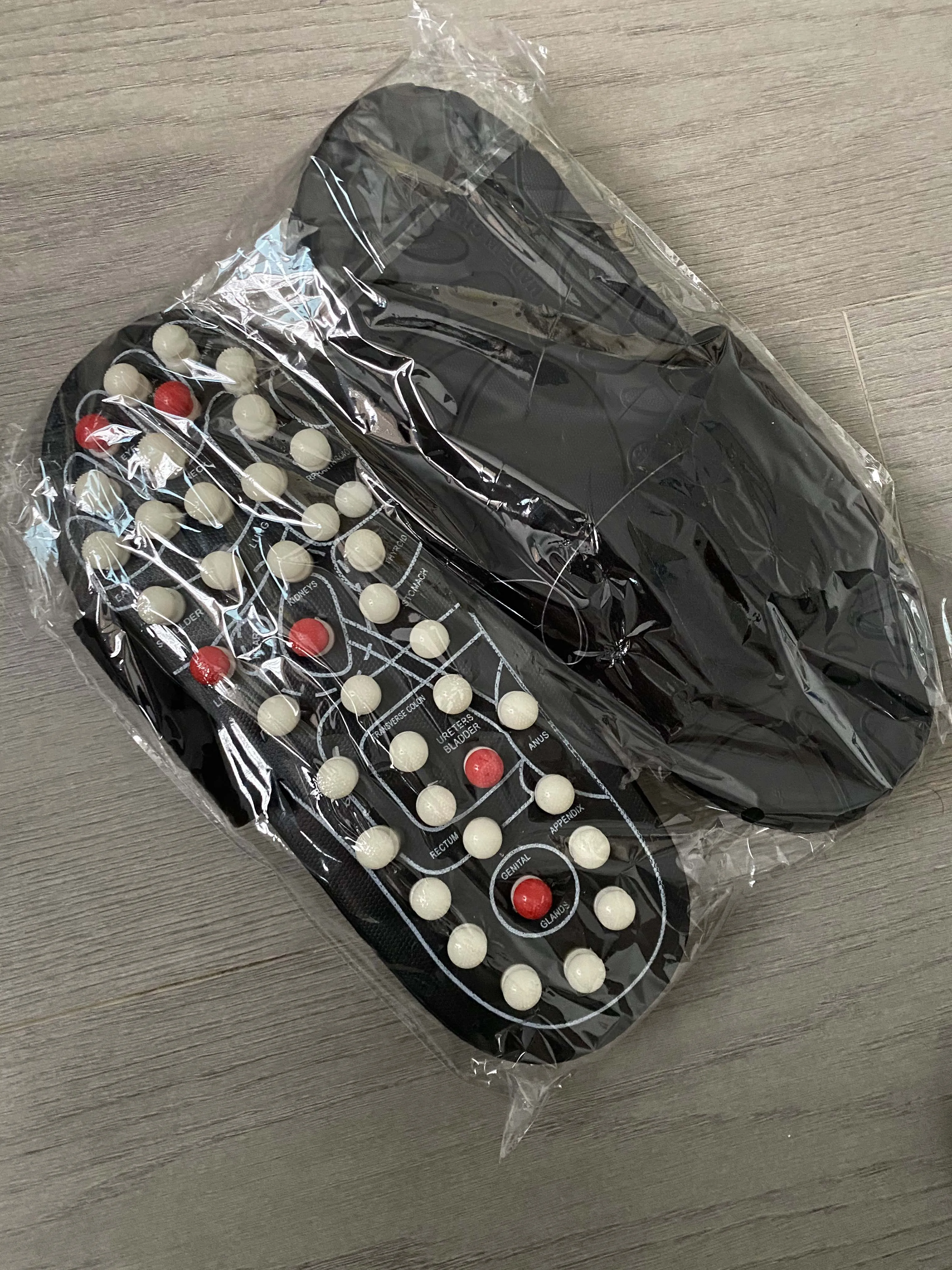 Acupressure Foot Massager Acupoint Stimulation Massage Slippers  Reflexology Sandals  Reduce Feet Tension Promote Circulation