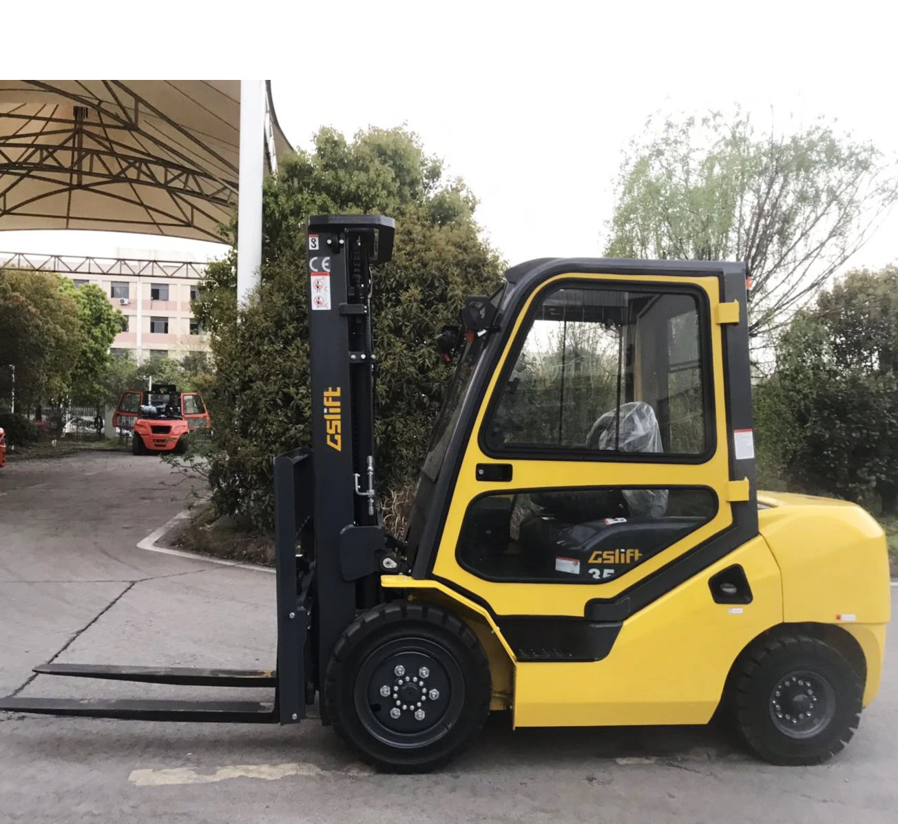 Factory price 3.5ton Small LPG& Gasoline Forklift for Sale