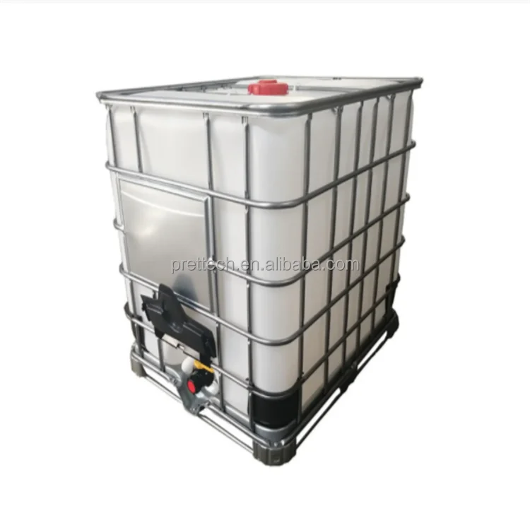 Warehouse Rigid IBC Tanks Stackable Water Tanks With Integrated Pallet Base