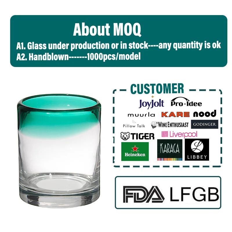 Vintage Style White 2oz Mexico Shot Glass Logo Hand Blown Mexican Mini Espresso Tumbler Whiskey Tequila Shot Glasses for wedding