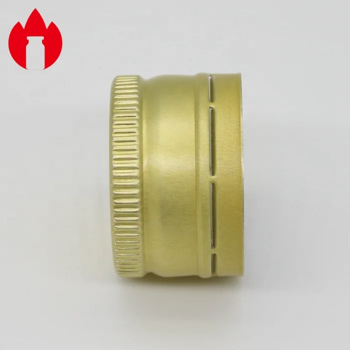 28mm Anti-Theft/Pilfer-Proof Aluminum Cap for Beverage Glass bottle