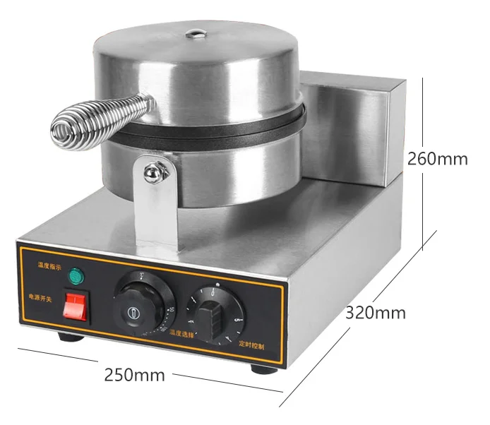 Commercial Non-stick Egg Waffle Maker Egg Bubble Waffle Machine