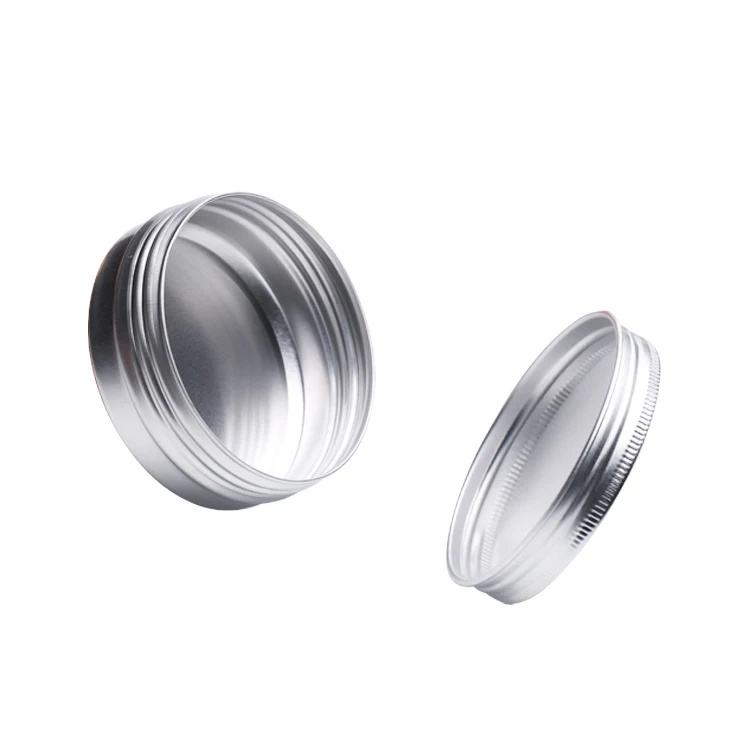 Wholesale 2oz 4oz 8oz rose gold tins round decorative gift empty tin can jars aluminum metal candle tins