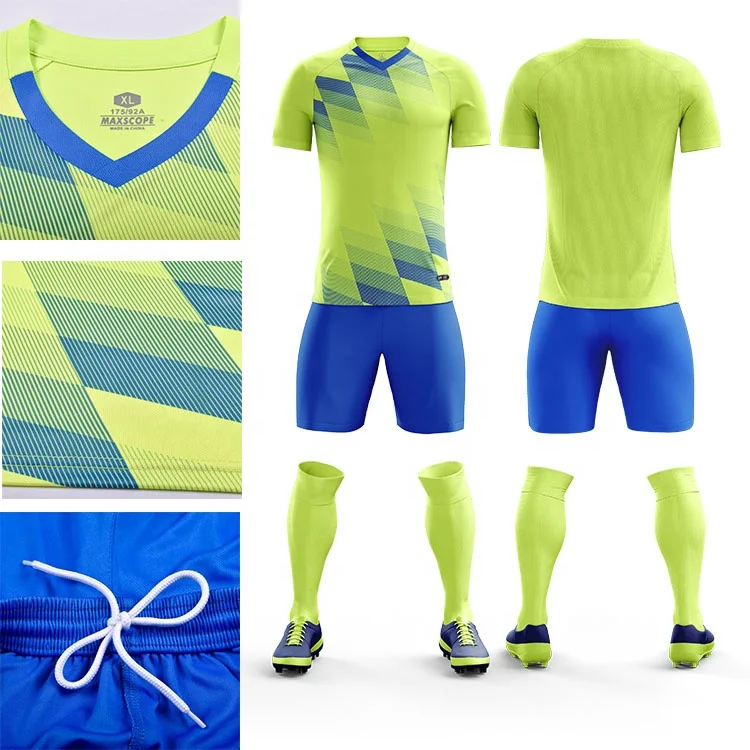 Wholesale breathable football china soccer jersey soccer thai quality plus size jersey soccer bread