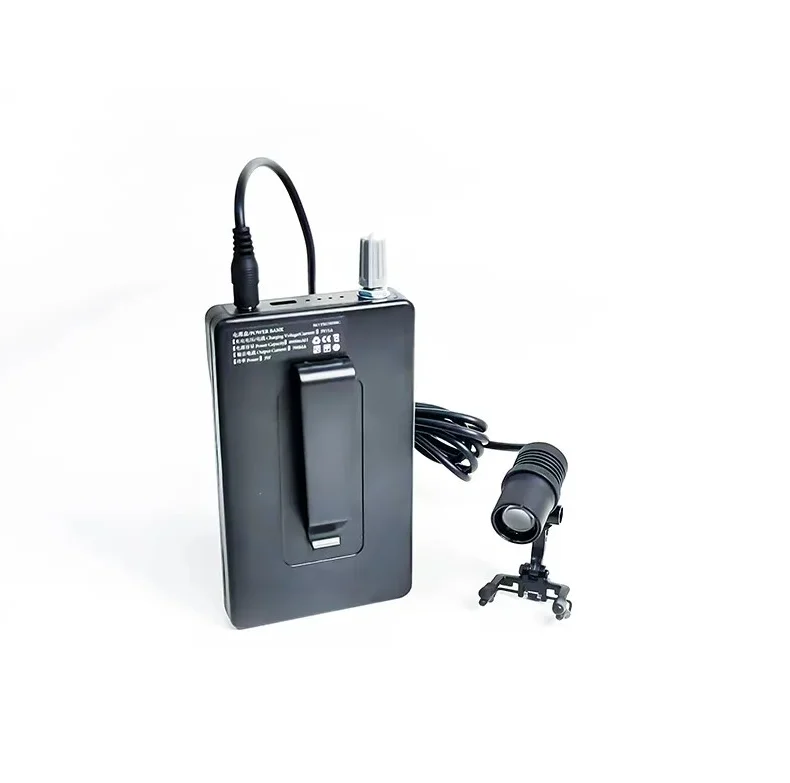 MICARE ME JD2100 15W LED Clip-on Medical Headlamp ENT Light and Small Headlight Oral Surgical Headlight for Loupes