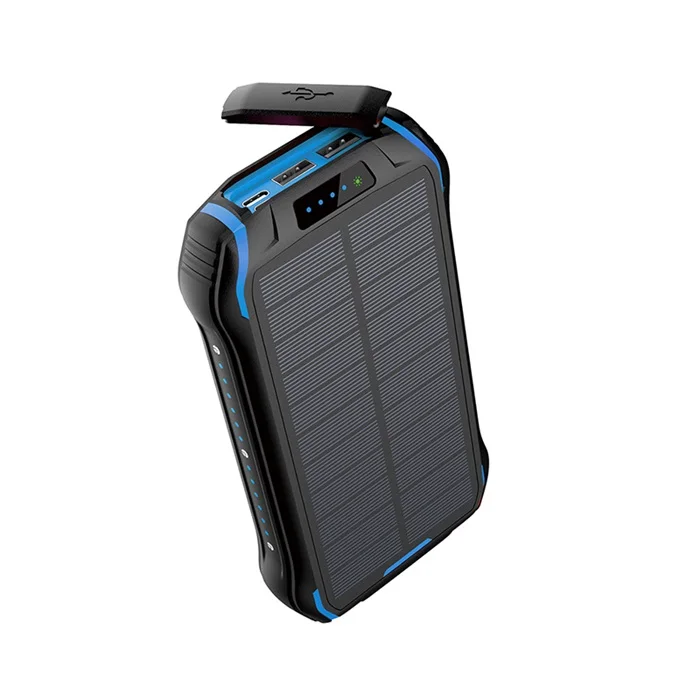 Solar Charger Power Bank Quick Battery Mobile Phone