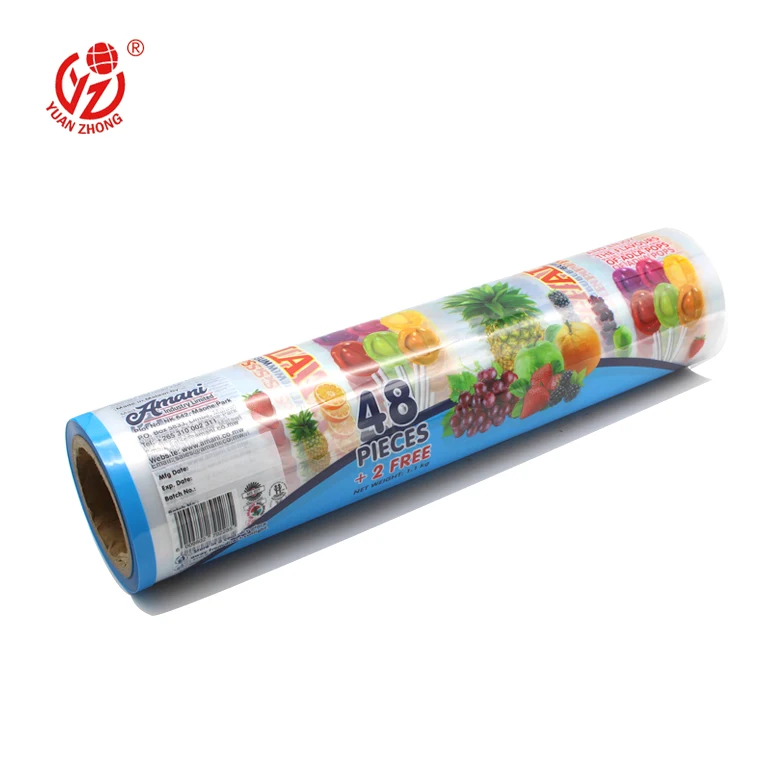 Custom Printing Bopp Pet Package Vacuum Snack Mango Dried Fruit Package Food Grade Heat Sealing Film
