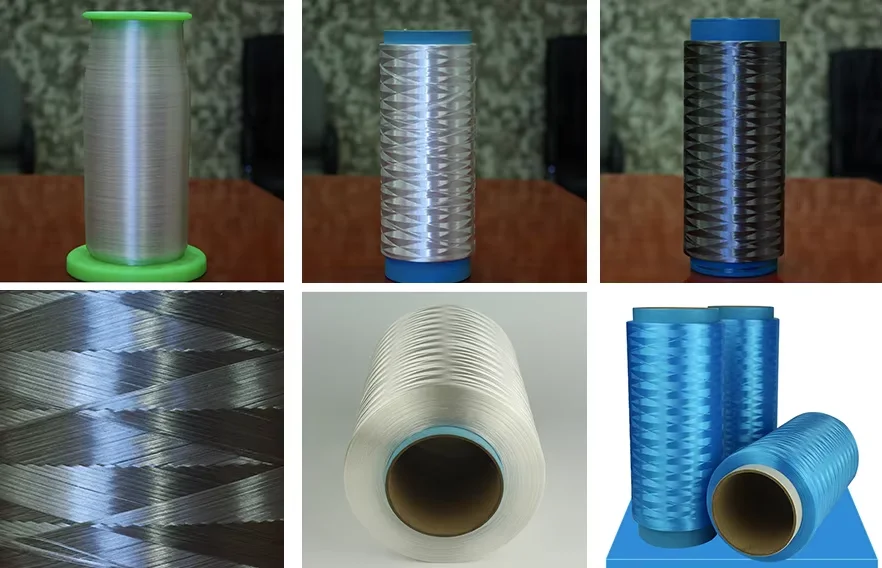 UMHWPE Fiber Yarn Wear-Resistant Filament for Protective Gear Industrial Ropes Knitted Backing Technique High-Load Applications