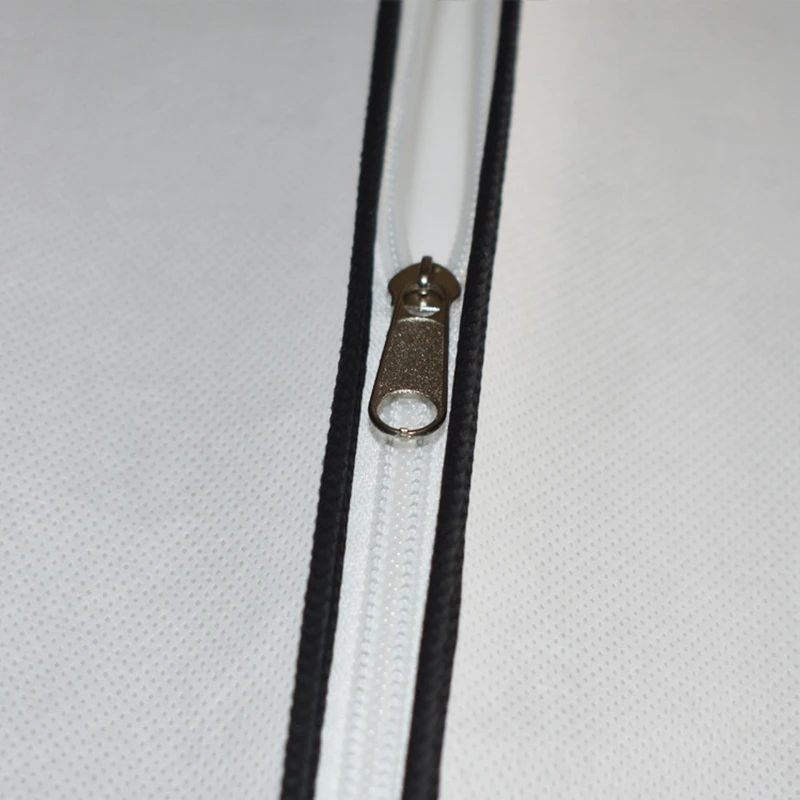 Wedding Gown Garment Clothes Carry Cover Storage Protector Hanging Dress Bag with ID Window