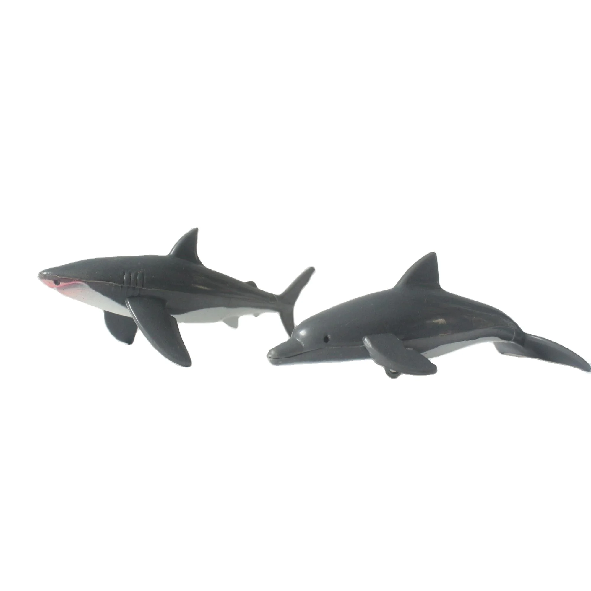 Factory Direct High Quality Dolphin Kid Toys PVC Exquisite Dolphin Decorations Realistic Mini Sea Animal 3D Models Customizable