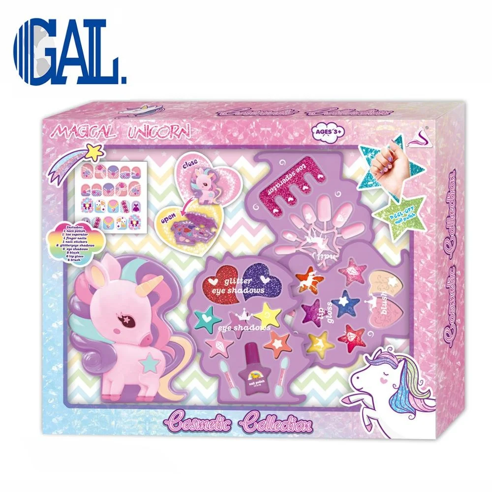 
Fashion girls beauty play set DIY nail polish case for kids 