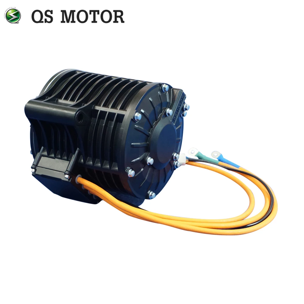 QS 138 3kW 72V80KPH Mid drive motor with new appearance belt design