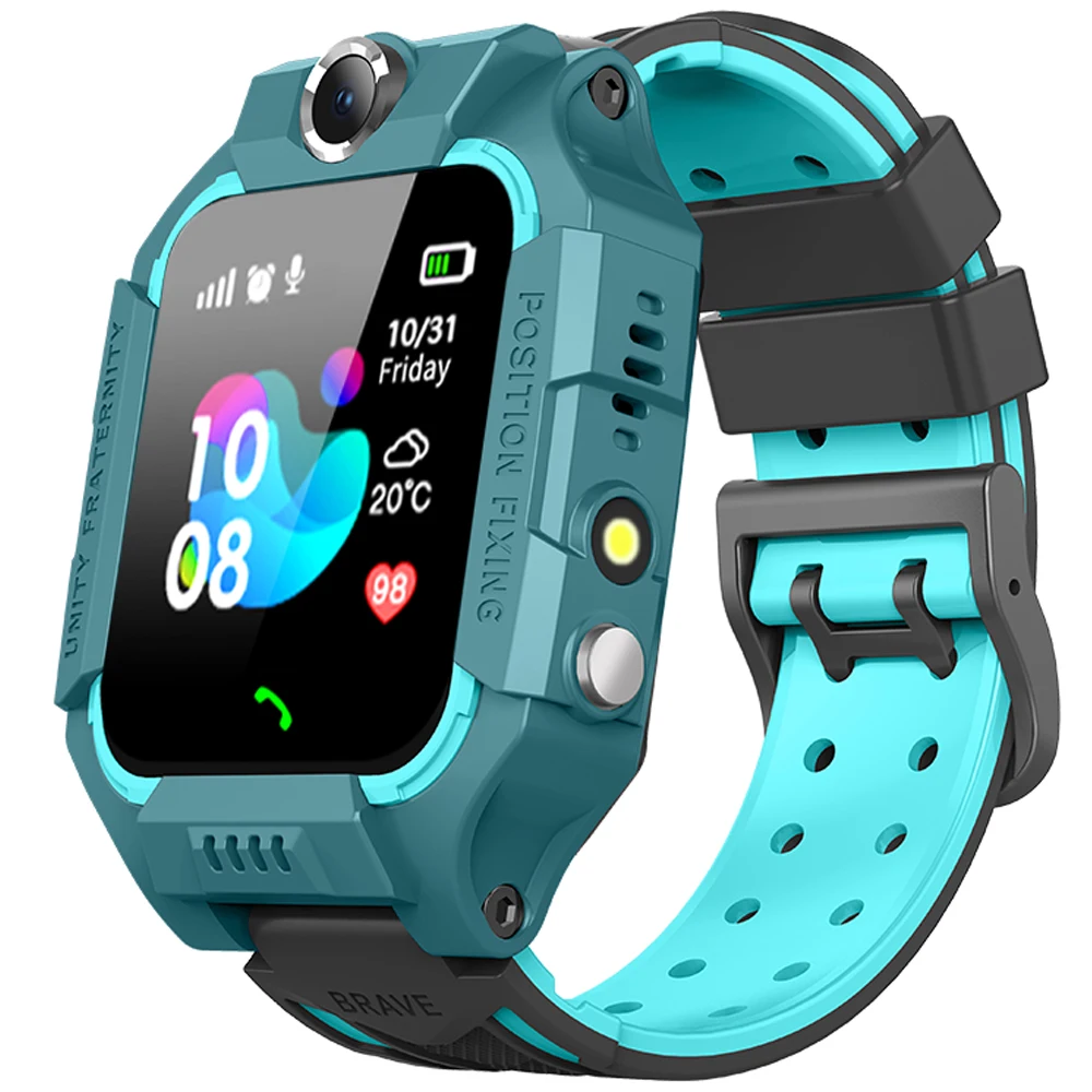 2022 Cheap Q19 Kids Smart Watch Remote Monitor Long Battery Lbs Location Sos Voice Call Camera Waterproof Smart Watch For Kids