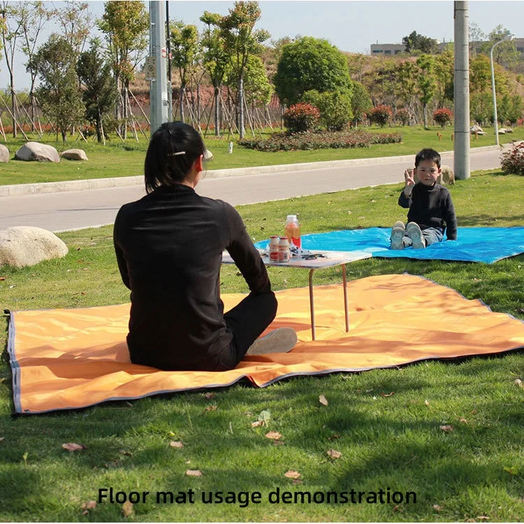 Rain Tarp Tent Shelter Portable Picnic Shadow Large Tarp Shelter Tents Camping Fly Sheet