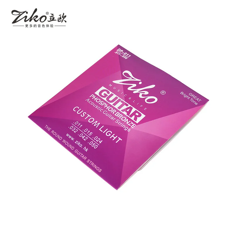 Professional high-quality string instrument phosphorus copper winding wire guitar strings