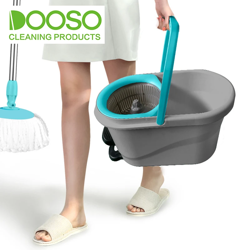 Herramientas de limpieza para el hogar Magic Floor Mop con Pedal 360 Spin Mop And Bucket set