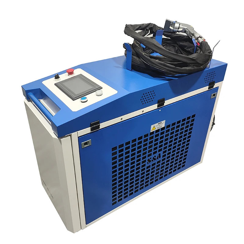 ZIXU Wholesale Automatic Handheld Grafity Cleaning for Manufacturing Plants Small Laser Cleaning Machine