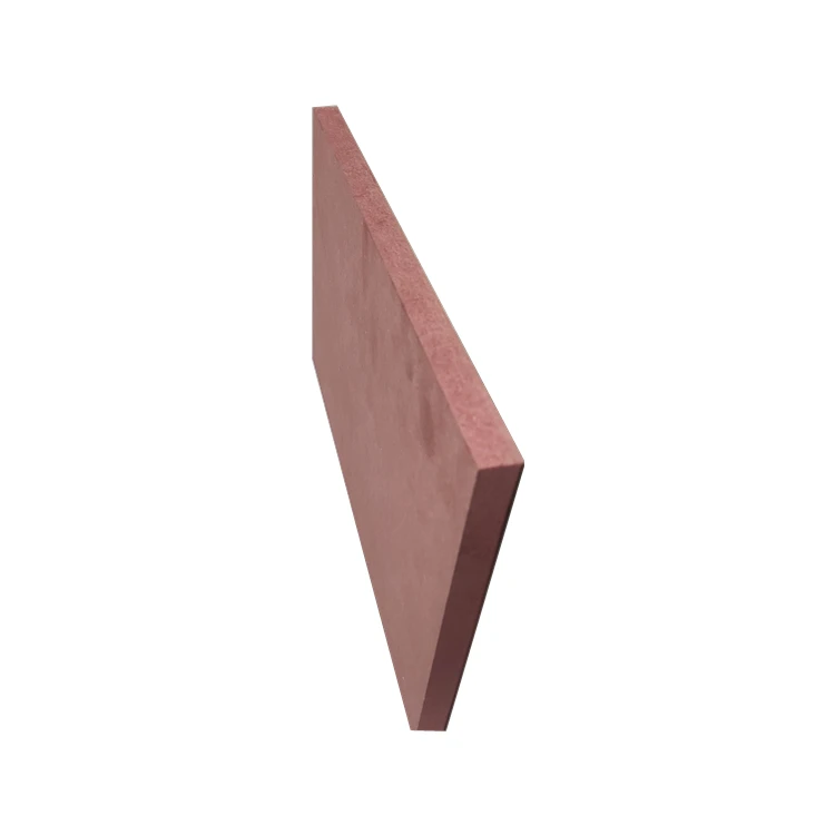 Red MDF Fire Resistant and Moisture Proof MDF Dye Sublimation MDF Board E1 E2 E0