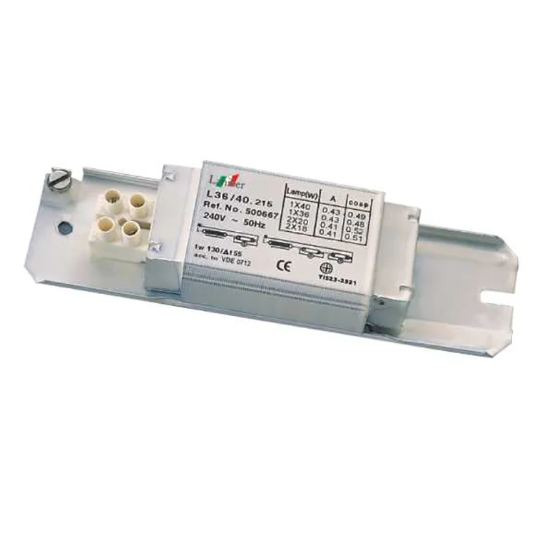 IMPA 791555 Inductive ballast for fluorescent lamp 110V 20W 60Hz