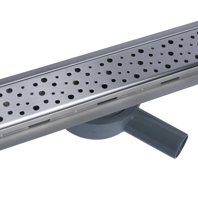 2022 China ISO 14001 factory custom grating cover stainless steel trench drain