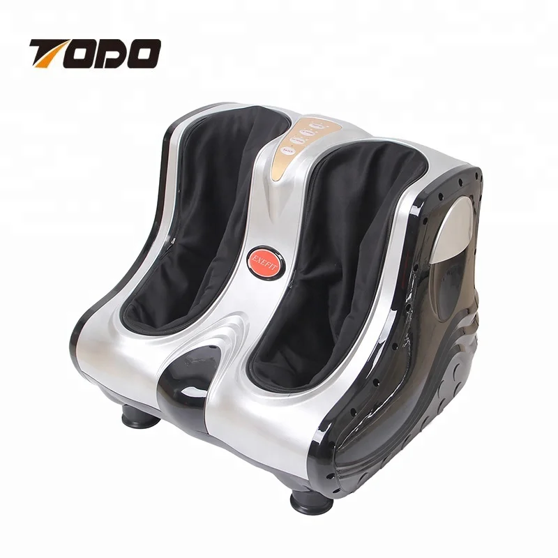Newest Air Pressure Vibration Electric Leg Calf Massager Mini Shiatsu Kneading Electric Rolling Home Leg Calf Foot Massager