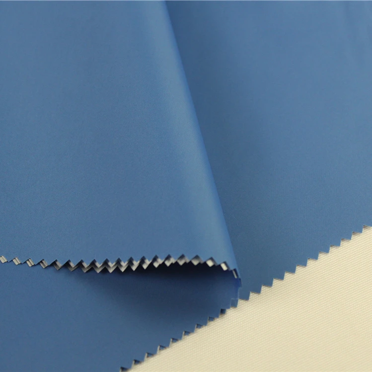 100% polyester 190T taffeta fabric silver and waterproof PU coated tent fabric