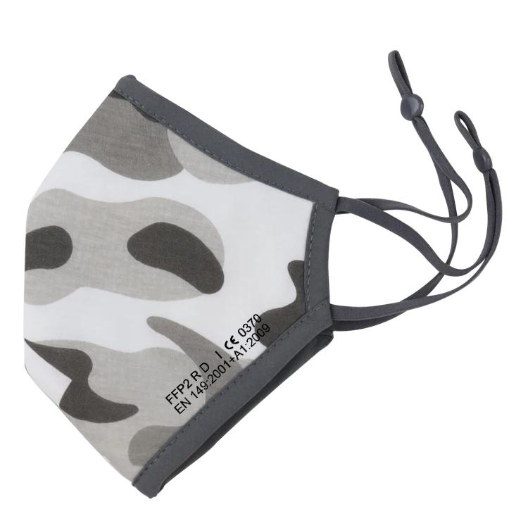 Ybuyoo Reusable nano face mask with logo party costume mask antifog camouflage kn95 with quick delivery