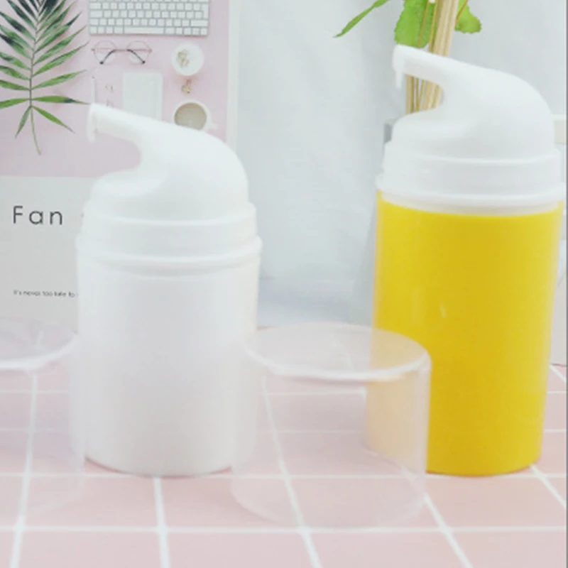 35g 50g 75g 100g 150g 200g manufacture PP vacuum airless pump bottle pet plastic lotion bottle empty plastic bottle with cap