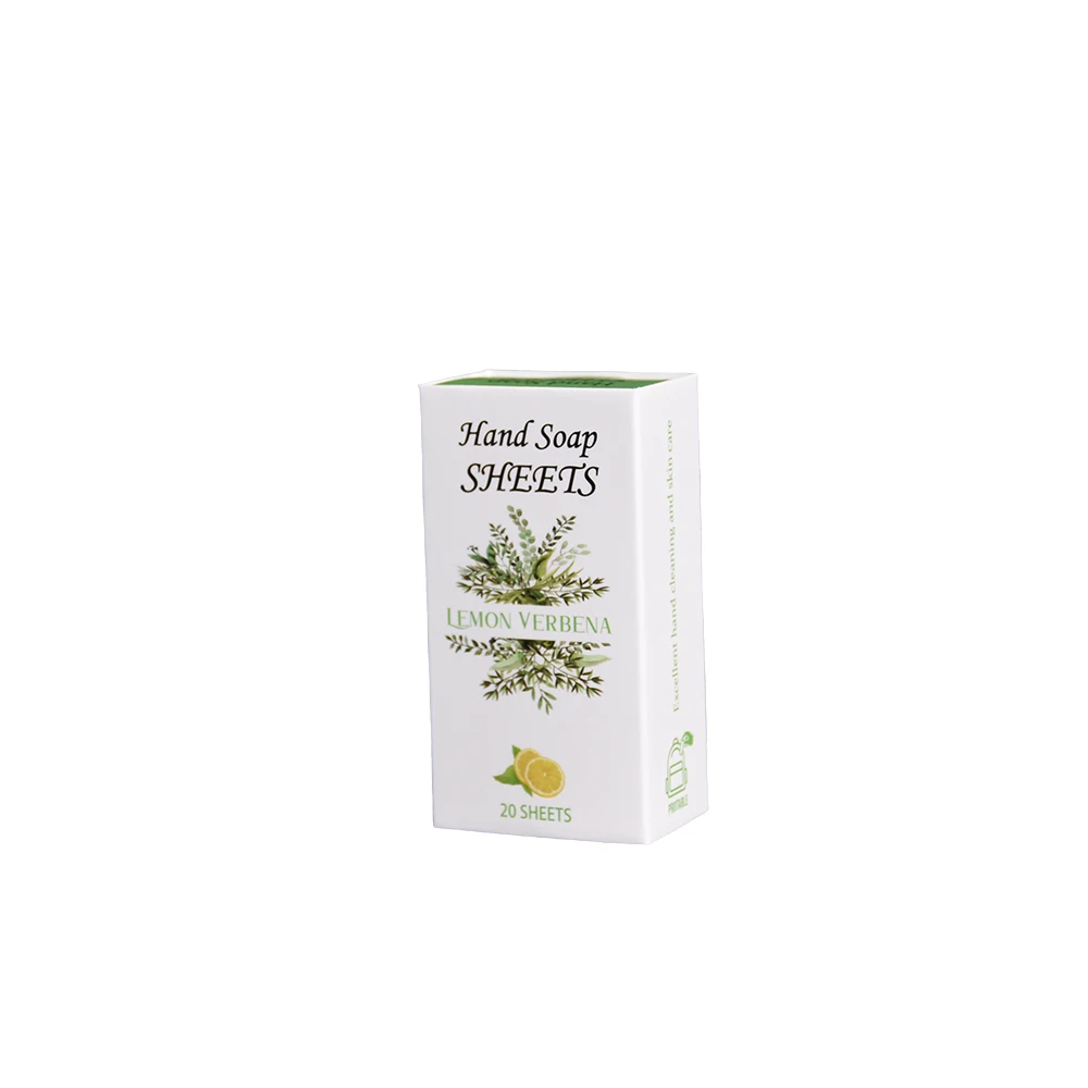 Skin Friendly Portable Disinfecting Dry Soap Sheets
