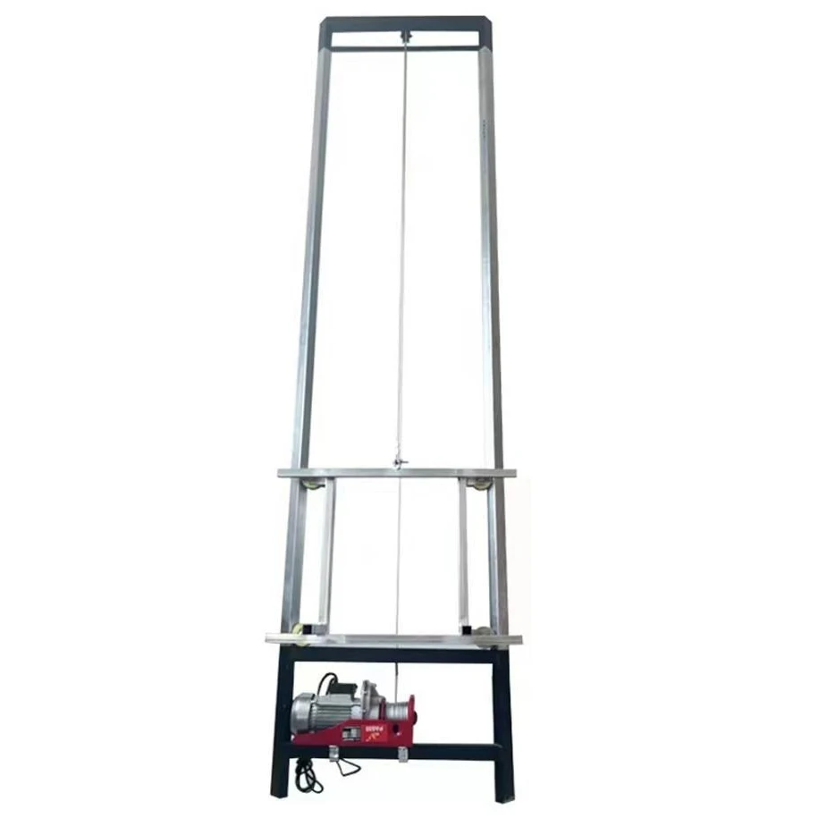 Factory design 4-18m Length Solar Panels Hydraulic Steel Ladder Lift Mini Electric Hoist Lift for  sale