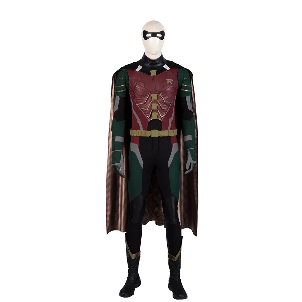 
Titan Robin Super Hero Cosplay Costume Adult Halloween Christmas Costume Set MZX 20190269 