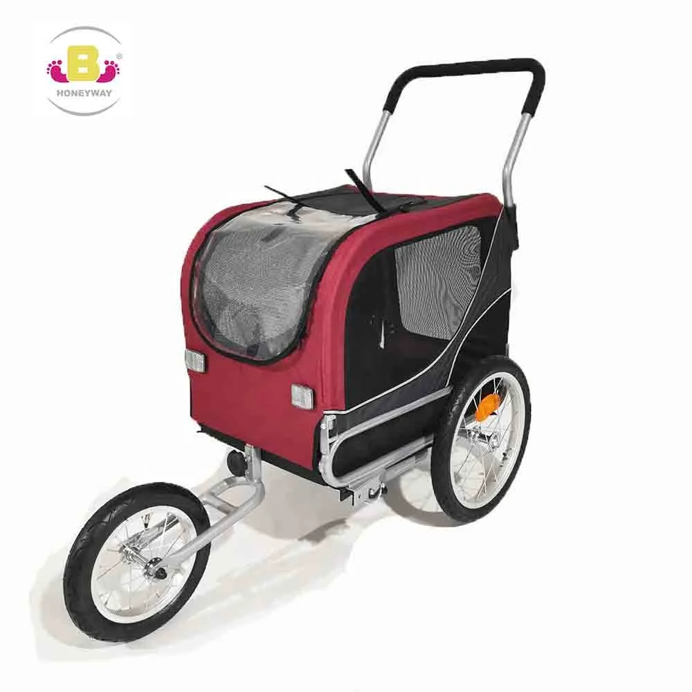
2-in-1 Pet Bicycle Trailer for Dogs Medium to Small outdoor cart 
