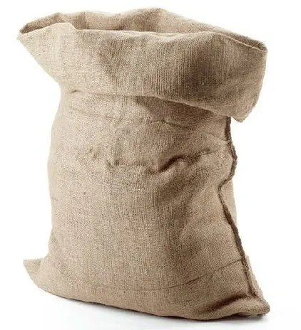 Custom Printed Jute Sacks 100% Natural Burlap Bag Sand Jute Hessian Bag