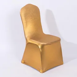 Luxury Gold Chair Covers Alibaba Cover Universal Stretch Plastic Chair Slipcovers Protector for Wedding  Banquet and Party