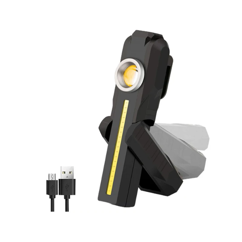 Factory good quality Emergency Super Bright 180 Degree Rotate Rechargeable portable led work lights with Magnet