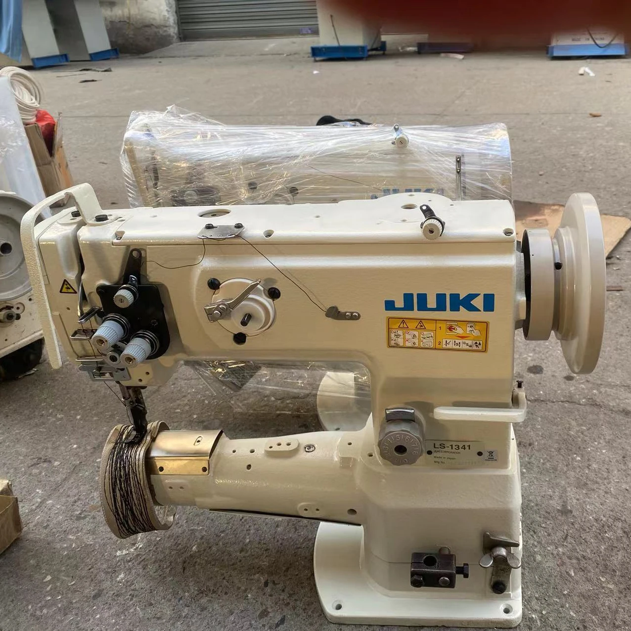 Factory sale used japan juki-DNU-1341 industrial sewing leather , thick material  machine
