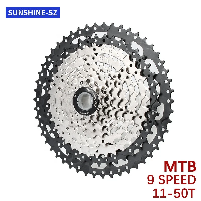 hot sale product steel flywheel 9s cassette flywheel 11-50T bicycle flywheel