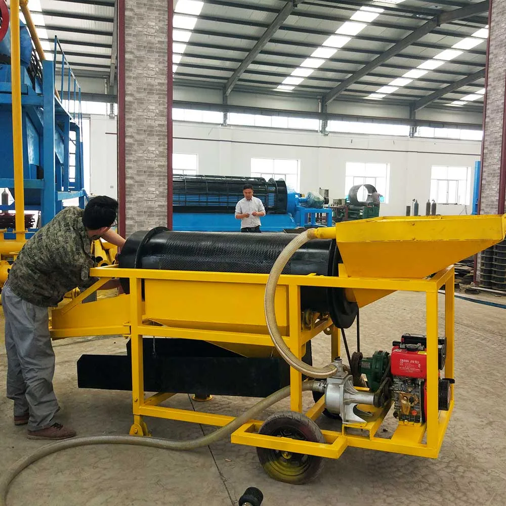 Portable Mini Small Processing Wash Plant Mobile Mining Equipment Modern Small Scale Gold Mining Equipment