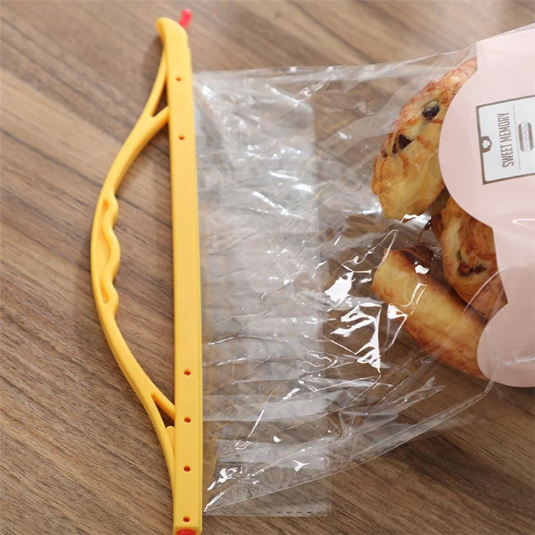 plastic bag sealer closure kitchen food storage clips sealing chip clips Rubber Seal bag Stick bag Clip