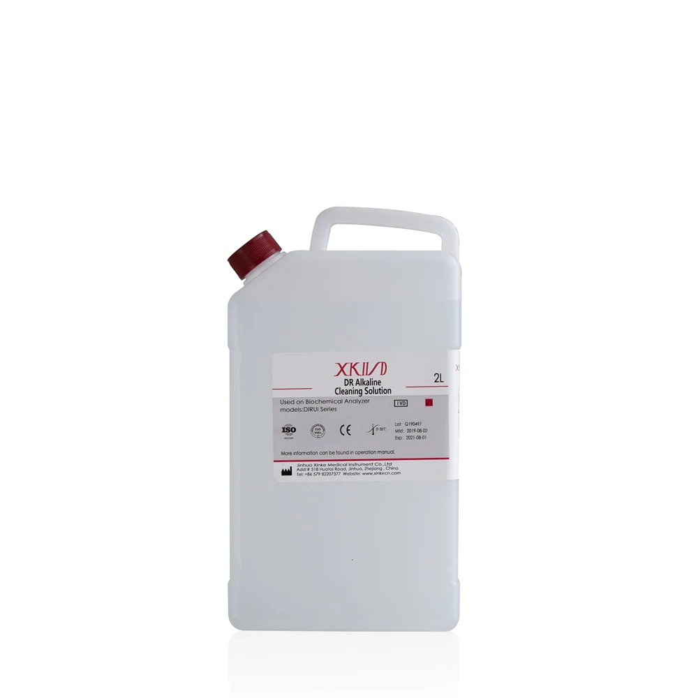 IVD Alkaline Detergent for Dirui CS-6400/1200/800B/600B Biochemical Analyzer