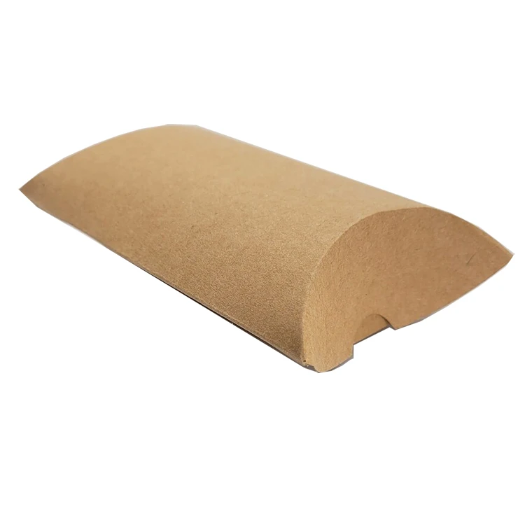 Factory wholesale good price kraft paper pillow boxes packaging