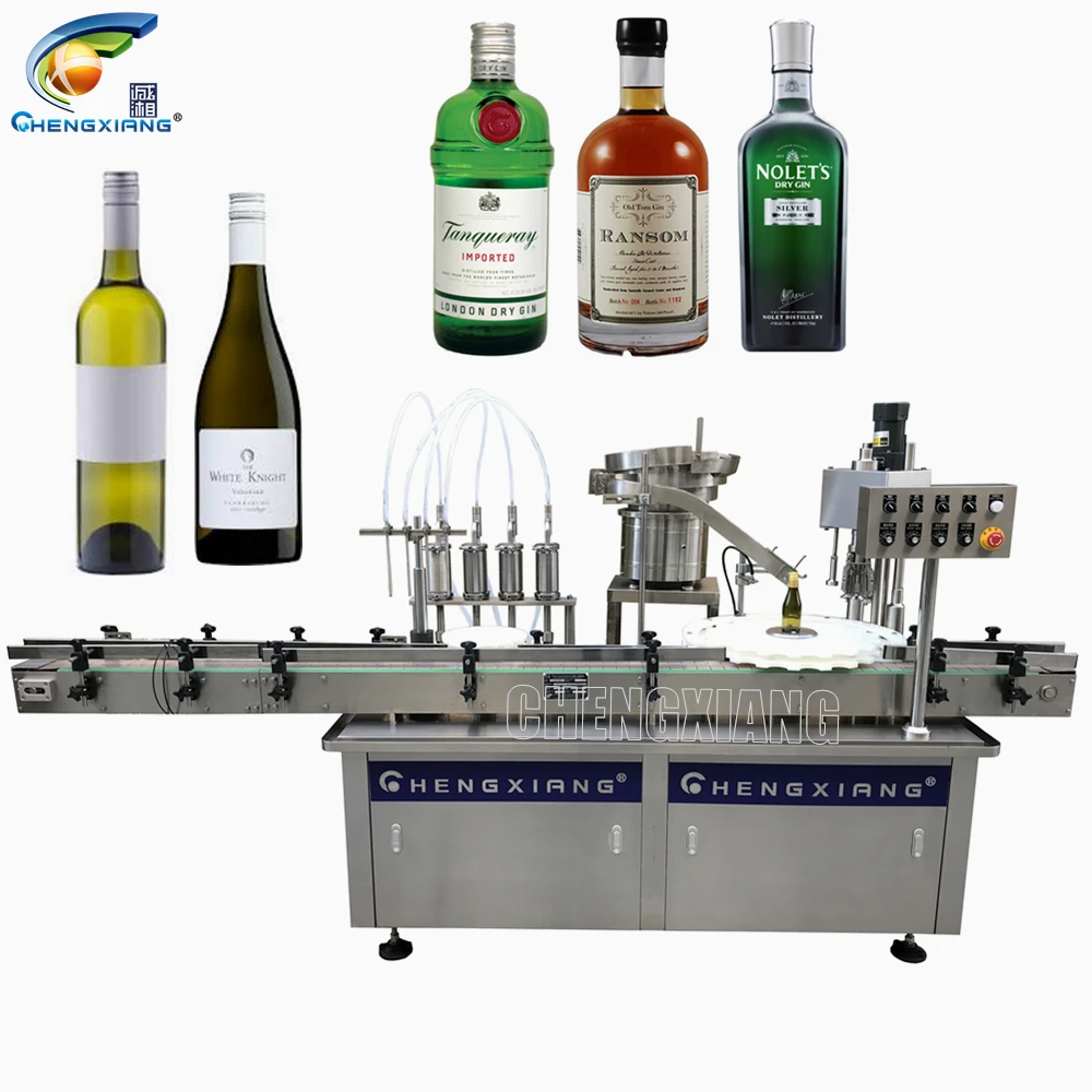 
Upgrade 500ml automatic wine filling sealing machine 
