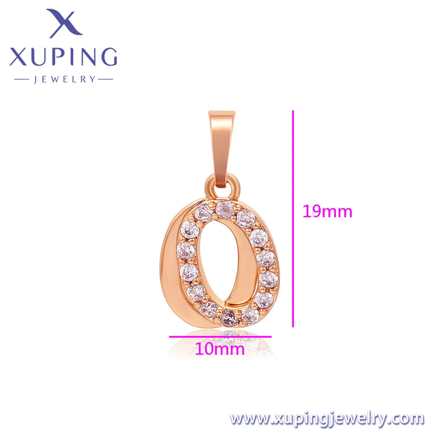 A00919923 Xuping fashion simplicity pendant Rose gold color Neutral Environmental Copper jewelry gifts best selling Pendant