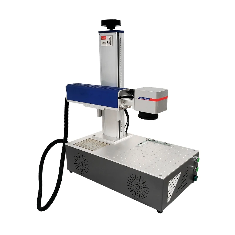 Small fiber laser Marking Machine for stainless steel Metal Nameplate Engraving Machine Acrylic Portable Marking Machine