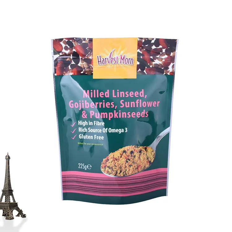 High Quality Custom Made Ziplock Stand Up Pouch Seasoning Packaging Bags